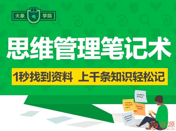 思維管理筆記術,怎樣能1秒找到資料,記筆記的方法？
