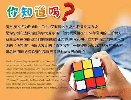 教程資源-零基礎親子魔方訓練營教程