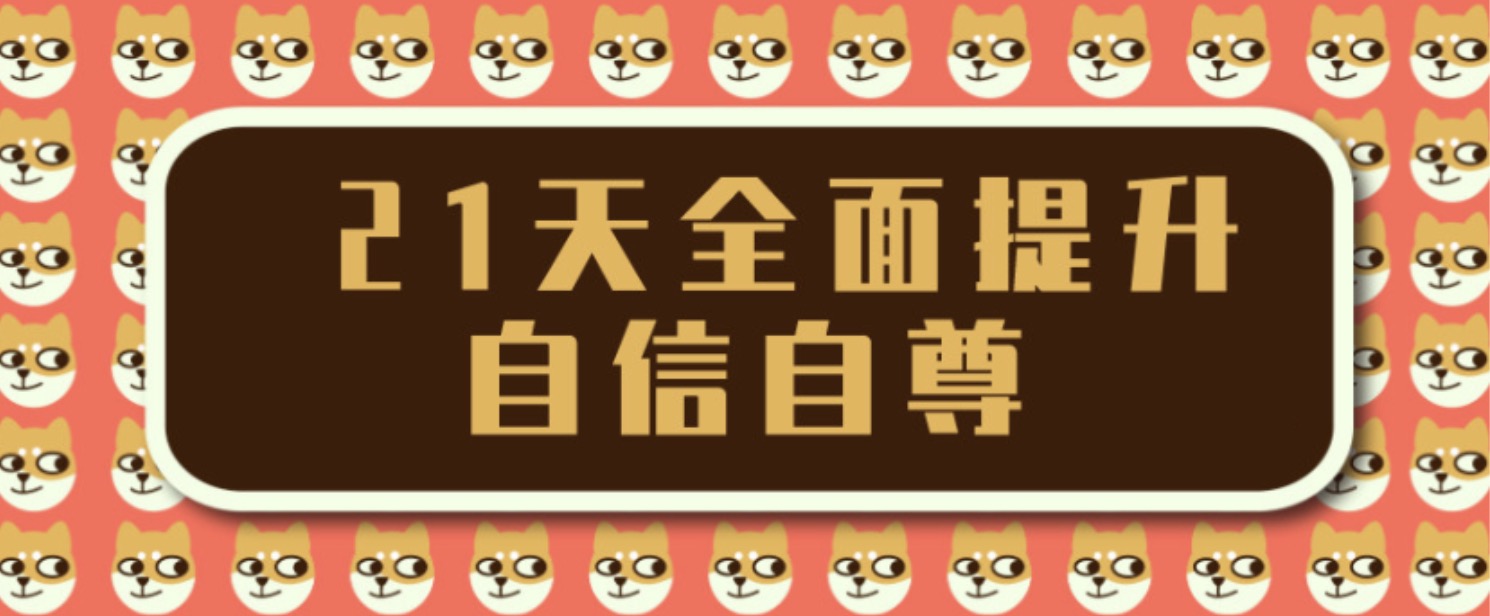 王亞南21天全面提升自信自尊，成為一個(gè)自信的人