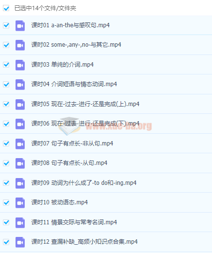 中考英語瘋狂刷題班