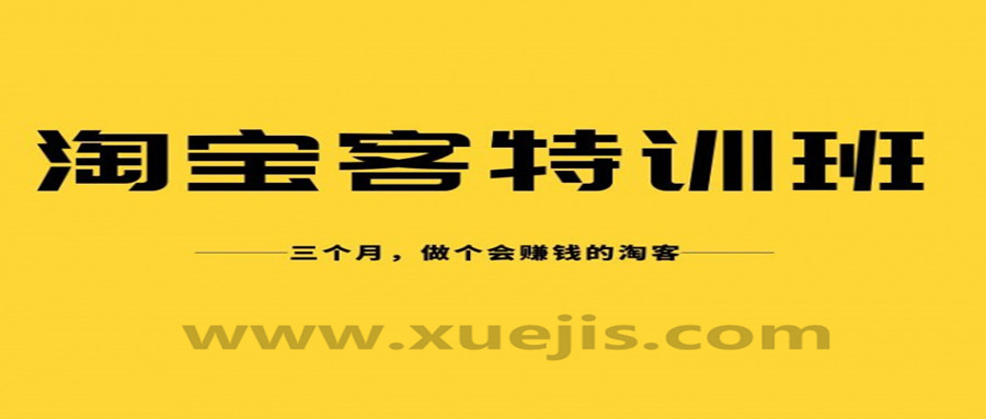 淘寶客實戰特訓營，三個月做個會賺錢的淘客  百度網盤