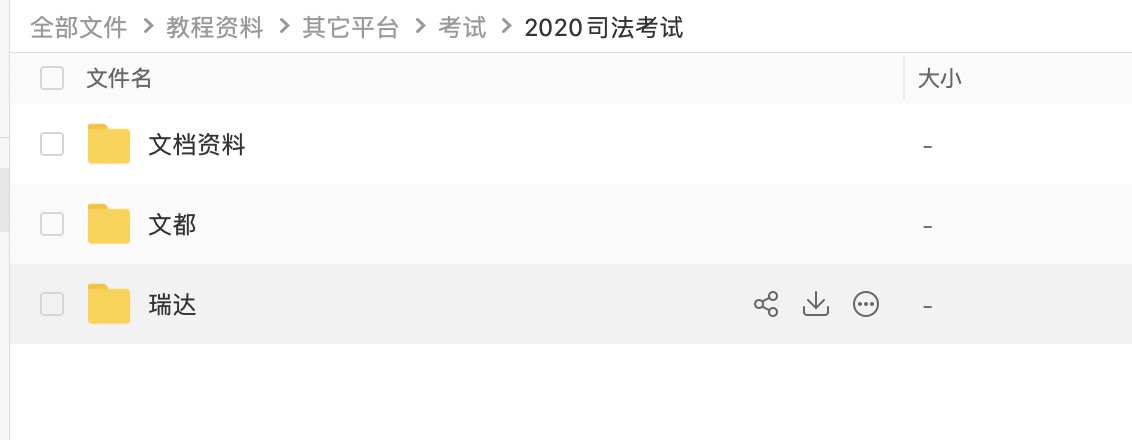 2020司法考試百度網盤資源分享合集包 百度網盤插圖1