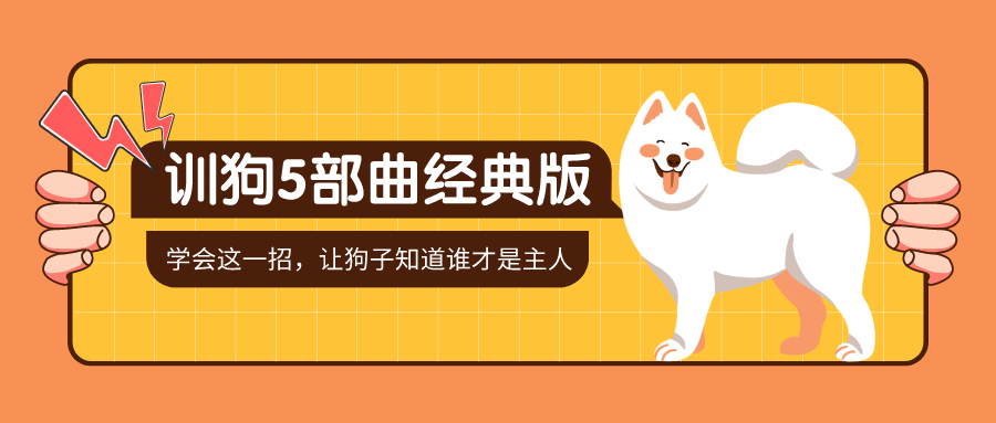 訓狗-五部曲-經典版  百度網盤