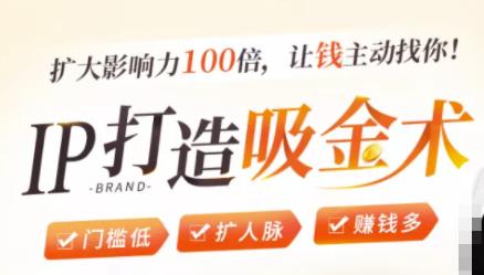 IP打造吸金術：0基礎0資源，也能擴大影響力100倍，讓錢主動找你！  百度網盤