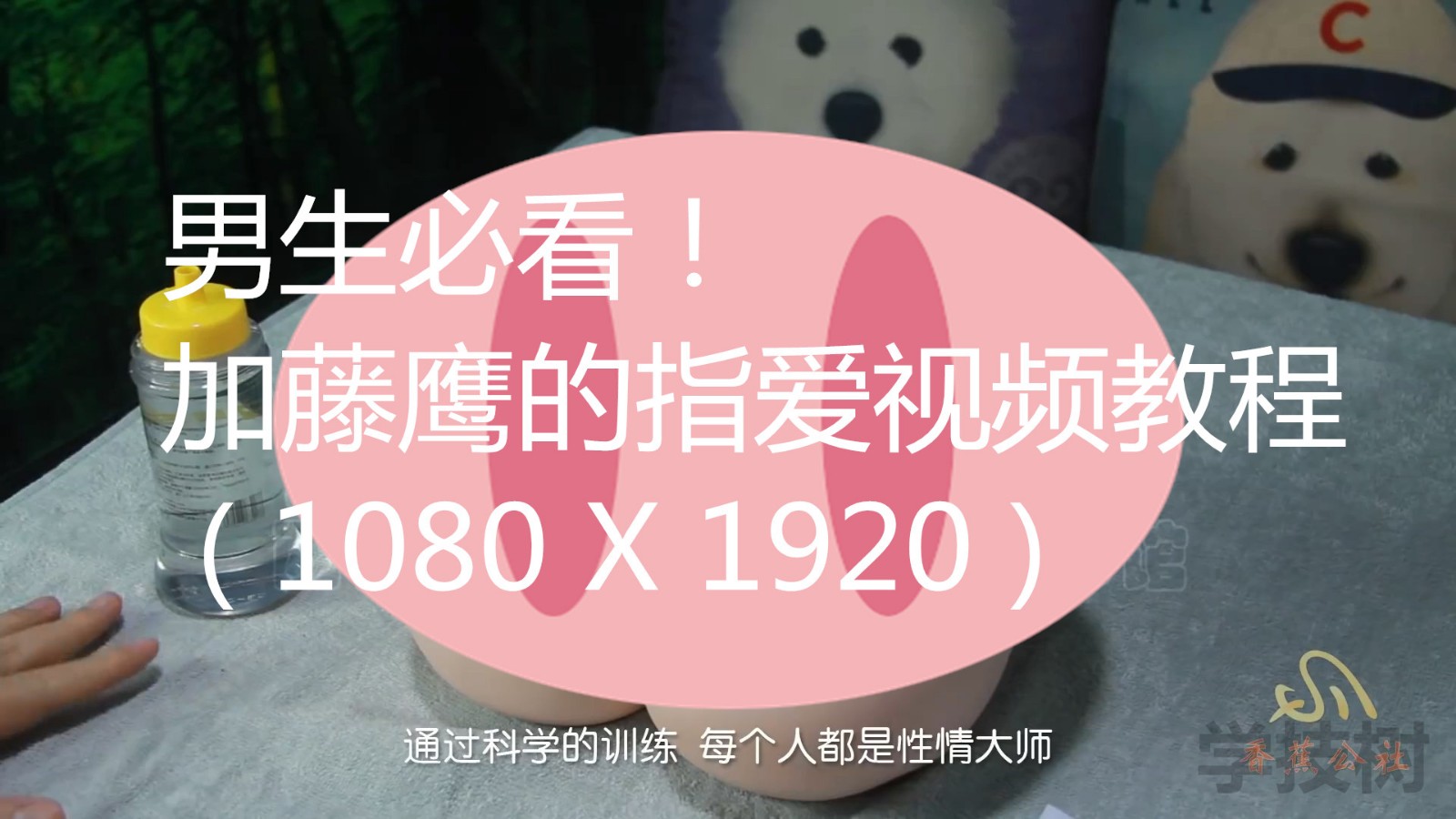 男生必看！加藤鷹的指愛視頻教程 ( 1080 X 1920 )