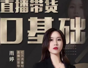 雨婷2021零基礎(chǔ)直播帶貨價(jià)值3980元-百度云網(wǎng)盤資源教程