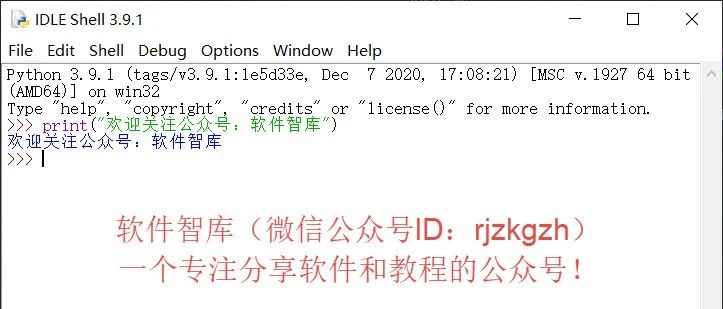 Python3.9.1英文版軟件分享和安裝教程