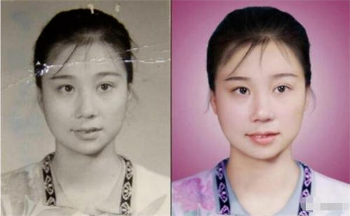 抖音上的老照片修復(fù)項(xiàng)目