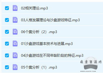 沈勇強2016《沙盤游戲療法》 微課6講 錄音 【大咖天團】系列