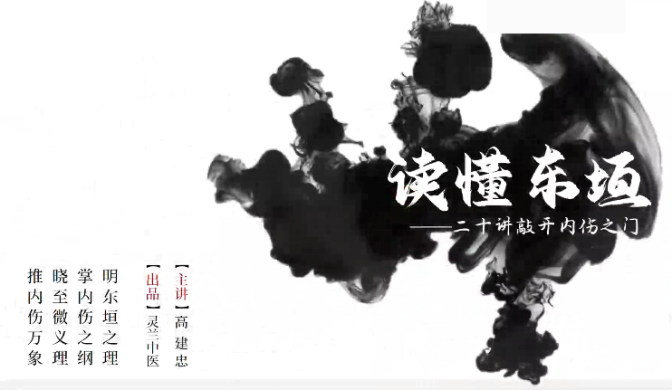 靈蘭 讀懂東垣 20講敲開內傷之門