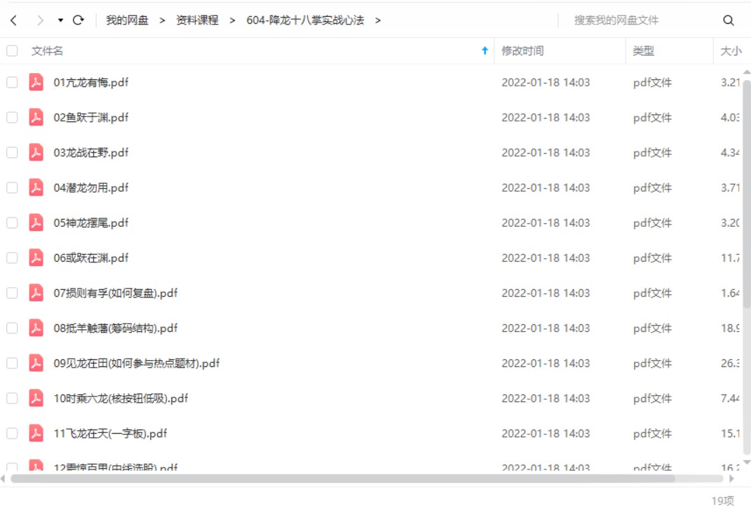 喬幫主2021年降龍十八掌實戰心法