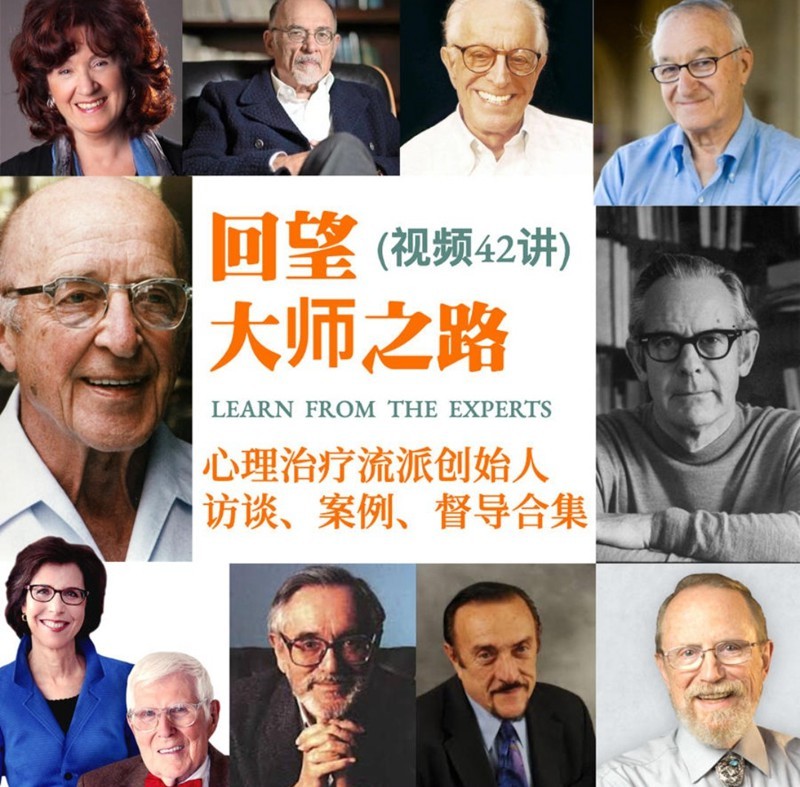 回望大師之路：心理治療流派創始人訪談、案例、督導合集42講視頻課