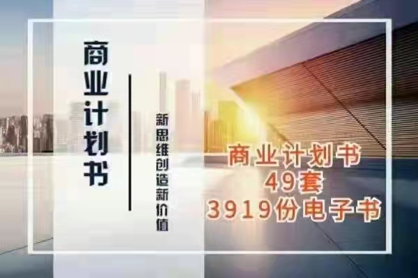 商業計劃書與可行性報告大全