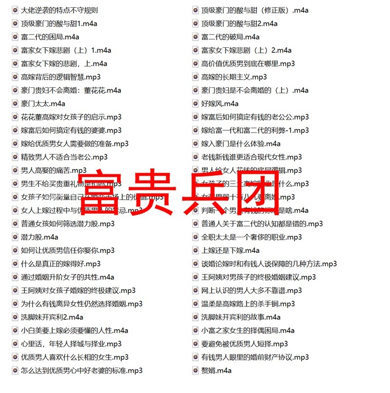 戀愛課程 – 富貴兵團(tuán)百度云分享