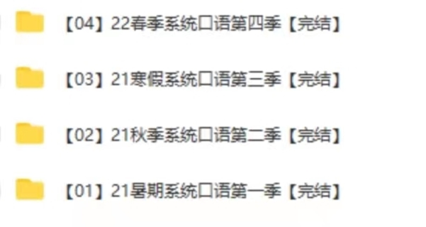 【完結】2022周思成口語第4季