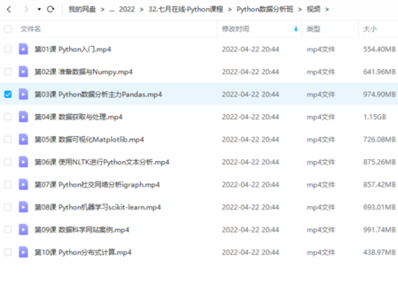 【IT會(huì)員更新】32.七月在線·Python課程