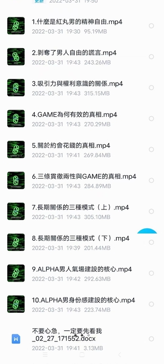 【情感新課完結】Chris《2022-紅丸4.0——自由藍圖》