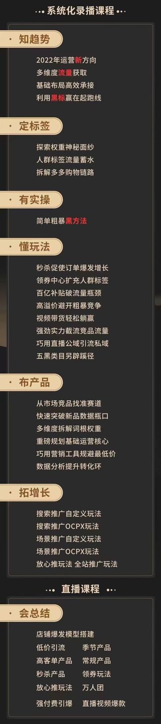 【網賺上新】07.2022全新線上超級爆款《老陶拼多多運營系列課程》
