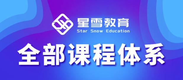星雪教育淘系高級班，店鋪最新提升方案玩法
