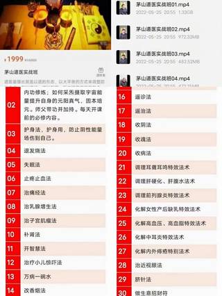 【易學上新】張敏法茅山道醫實戰班