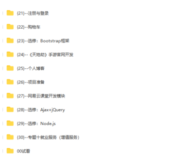 【IT2區(qū)上新】007.網(wǎng)易9大前端項(xiàng)目就業(yè)實(shí)訓(xùn)營(yíng)2022