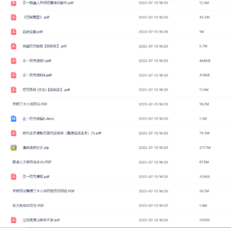 正一天師符視頻天師道符箓資料教程鶴道長三十六元帥13.2G