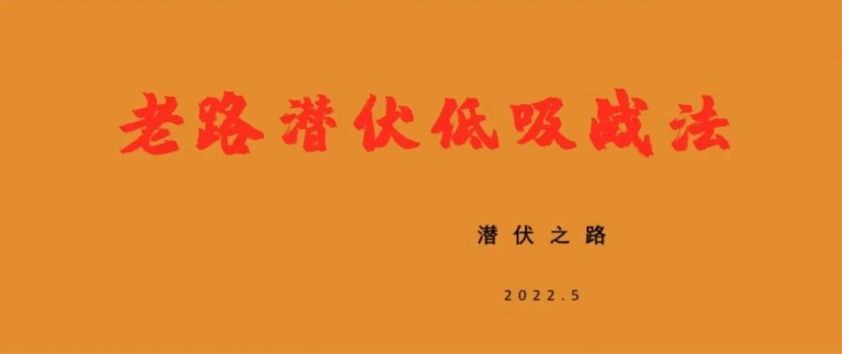 老路潛伏低吸戰法（網盤分享）