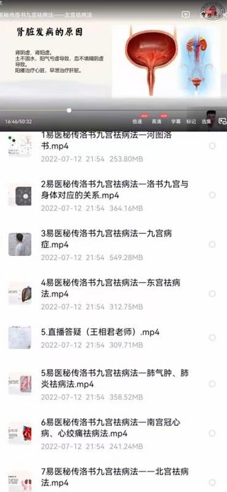 承文老師易醫秘傳：洛書九宮祛病法 二期