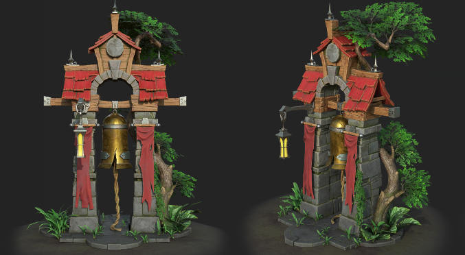 次時代場景建模全流程2020年【畫質高清有大部分素材】