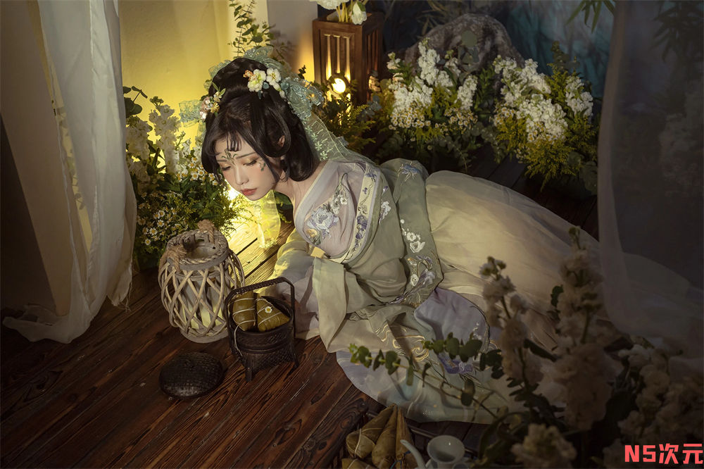 爆機少女喵小吉 – 浣溪沙·端午清新圖