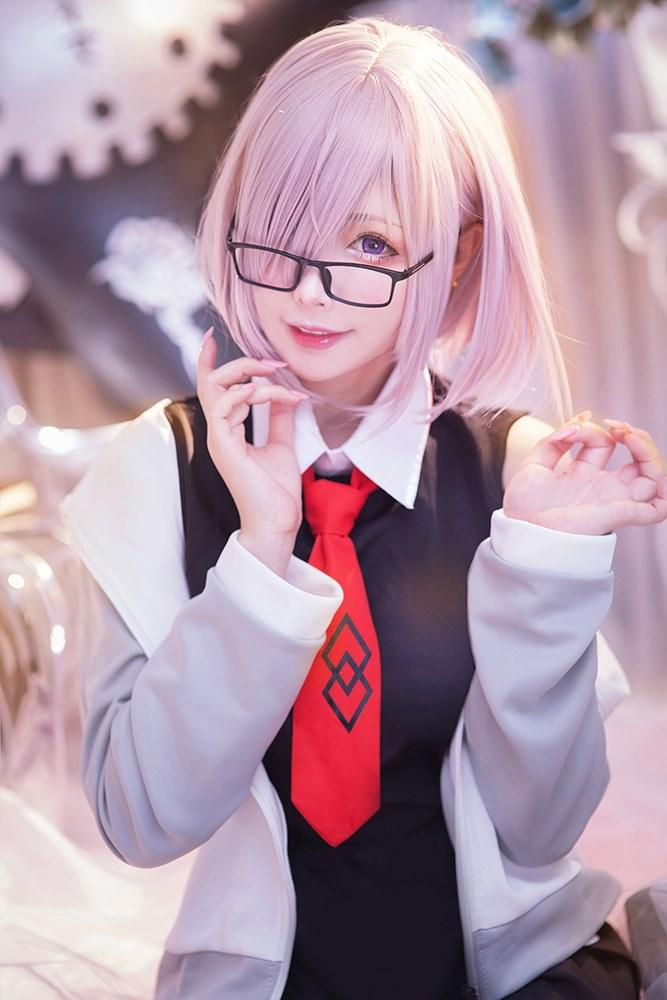 游戲《Fate/Grand Order》瑪修·基列萊特COS圖（CN：Mon夢(mèng)）插圖6