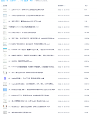 【極客時間】Selenium自動化測試實戰