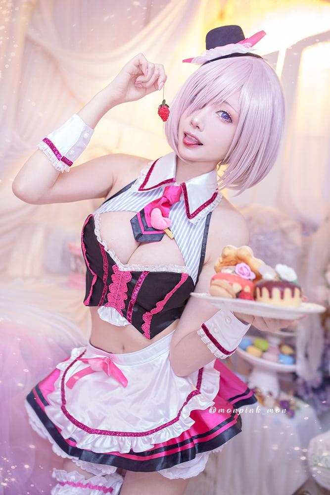 游戲《Fate/Grand Order》瑪修·基列萊特COS圖（CN：Mon夢(mèng)）插圖3