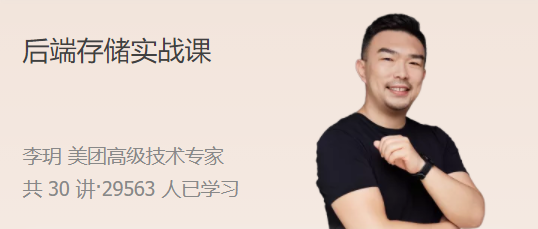 后端存儲實戰(zhàn)課 類電商平臺存儲技術應用指南