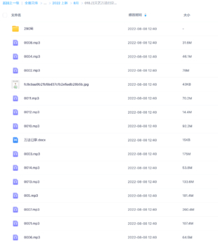 呂文藝萬法歸宗14集錄音加筆記加文件資料