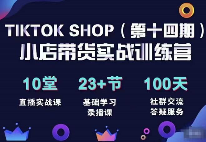 TikTokShop全球店帶貨訓(xùn)練營(yíng)（14期）打開(kāi)全球流量新思維