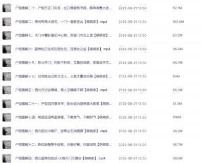 《李計忠戶型風(fēng)水圖解系列》24例網(wǎng)盤分享