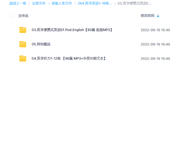 英孚英語(yǔ)1-16級(jí)-零基礎(chǔ)英語(yǔ)口語(yǔ)視頻教程【含文本】網(wǎng)盤分享