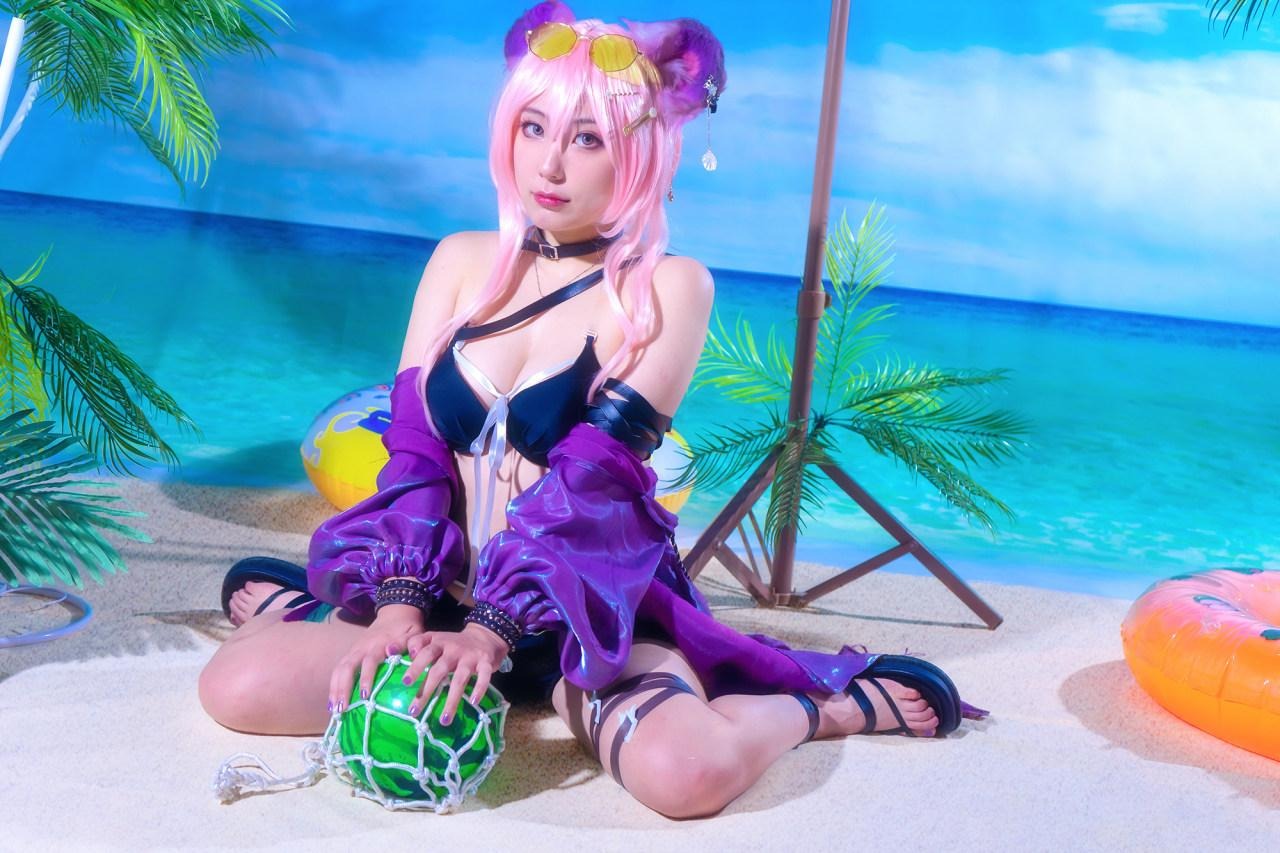 《明日方舟》林雨霞COS（CN：怪獸要努力變強）