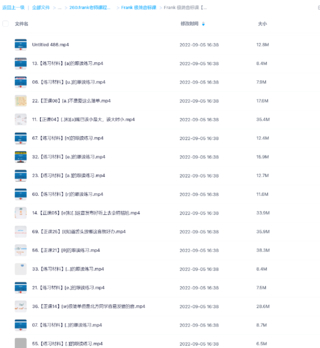 Frank 極簡音標課網盤分享