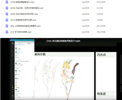 【李圣元】現(xiàn)代風角色設(shè)計第7期網(wǎng)盤分享
