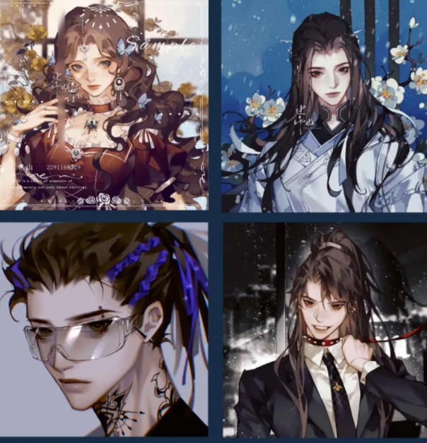 常山2022年二次元偽厚涂頭像特訓班第三期網盤分享