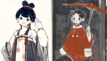 肥大不咕2022古風水墨人物團練課第1季網盤分享