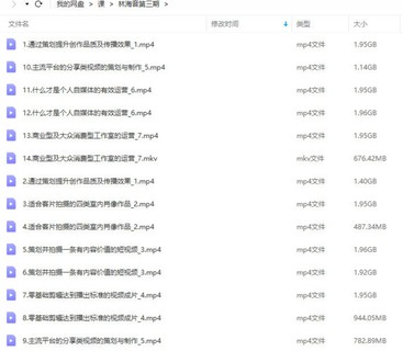 林海音人像攝影第3季【畫質高清只有視頻】