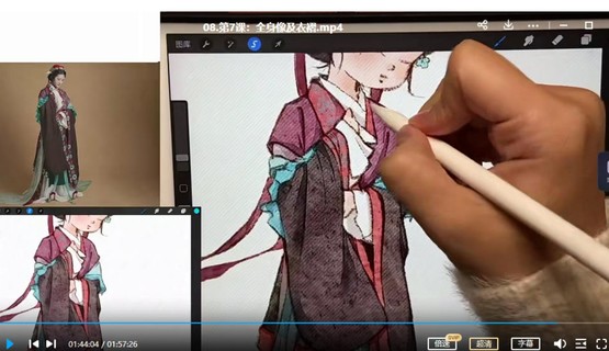 畫釀幸福小泥巴2022第97期ipad插畫課