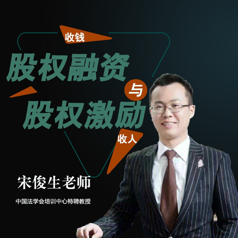 宋俊生《股權融資與股權激勵》百度網盤