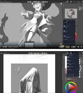畫畫的花噎菜2022造型基礎班第一期