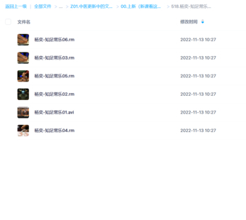 【中醫上新】518.楊奕-知足常樂（視頻·全6集）