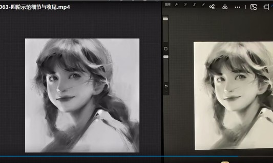 夏天大表哥iPad素描課2022【畫質高清只有視頻】