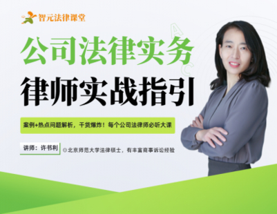 【法律上新】【智元】 《533 許書利公司法律實務：律師實戰指引》